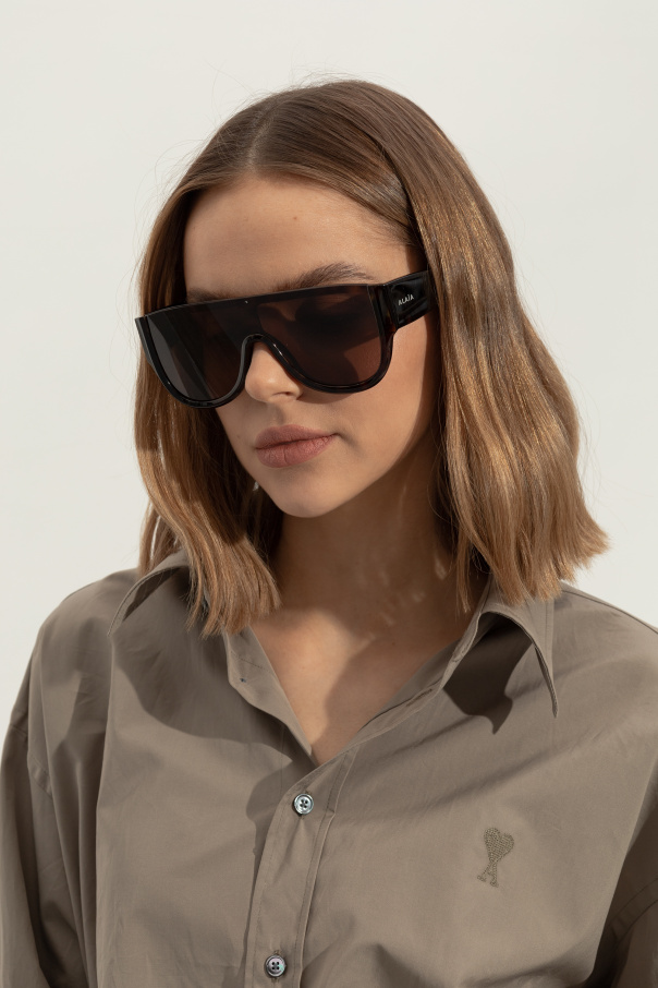 ALAIA - Woman - Marron - Sunglasses main image 0